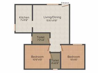 Bharath Citi Square (2BHK+2T (850 sq ft) 850 sq ft) Bharath Citi Square (2BHK+2T (850 sq ft) 850 sq ft)