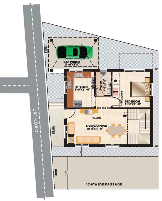 Engineers Pearl Residency Phase 3 (3BHK+3T (1,661 sq ft) 1661 sq ft)