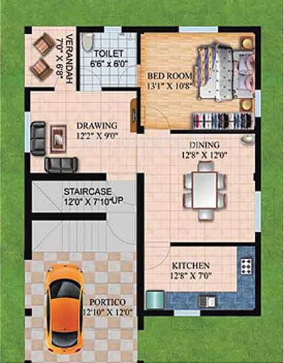 Anupama Ashok Vatika (4BHK+3T (1,954 sq ft) 1954 sq ft)