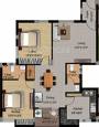 Royal Shelter Vesta (2BHK+2T (1,195 sq ft) 1195 sq ft) Royal Shelter Vesta (2BHK+2T (1,195 sq ft) 1195 sq ft)