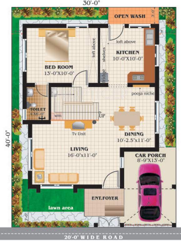 Engineers Pearl Residency (3BHK+3T (1,356 sq ft) 1356 sq ft)