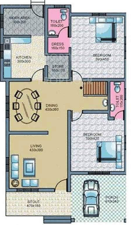 Flair Waterface (4BHK+4T (2,325 sq ft) 2325 sq ft)
