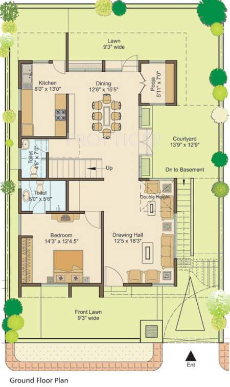 Lorven Alita (3BHK+5T (4,230 sq ft) + Study Room 4230 sq ft)