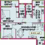 Vignesh Flats Apsaraa Floor Plan (2BHK+2T (935 sq ft) 935 sq ft)