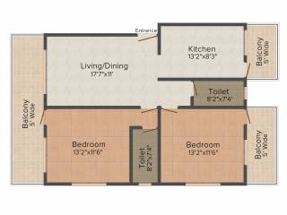 Adwalpalkar Enclave (2BHK+2T (1,162 sq ft) 1162 sq ft) Adwalpalkar Enclave (2BHK+2T (1,162 sq ft) 1162 sq ft)