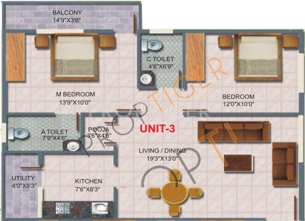 Nishitas Honey Dew (2BHK+2T (1,000 sq ft) Pooja Room 1000 sq ft) Nishitas Honey Dew (2BHK+2T (1,000 sq ft) Pooja Room 1000 sq ft)