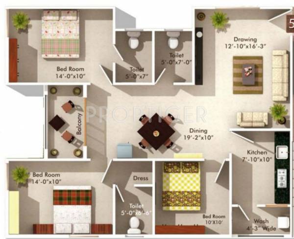 Nestcon Aishwarya (3BHK+3T (1,415 sq ft) 1415 sq ft) Nestcon Aishwarya (3BHK+3T (1,415 sq ft) 1415 sq ft)