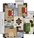 Ritti Consultant SR Enclave (3BHK+3T (1,491 sq ft) 1491 sq ft) Ritti Consultant SR Enclave (3BHK+3T (1,491 sq ft) 1491 sq ft)