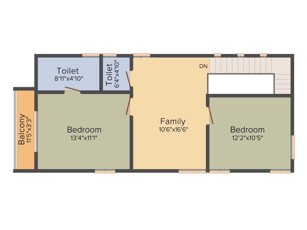 CoEvolve Aura (3BHK+3T (1,738 sq ft) 1738 sq ft)