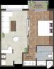 Chandra Exuberance (1BHK+1T (745 sq ft) 745 sq ft)