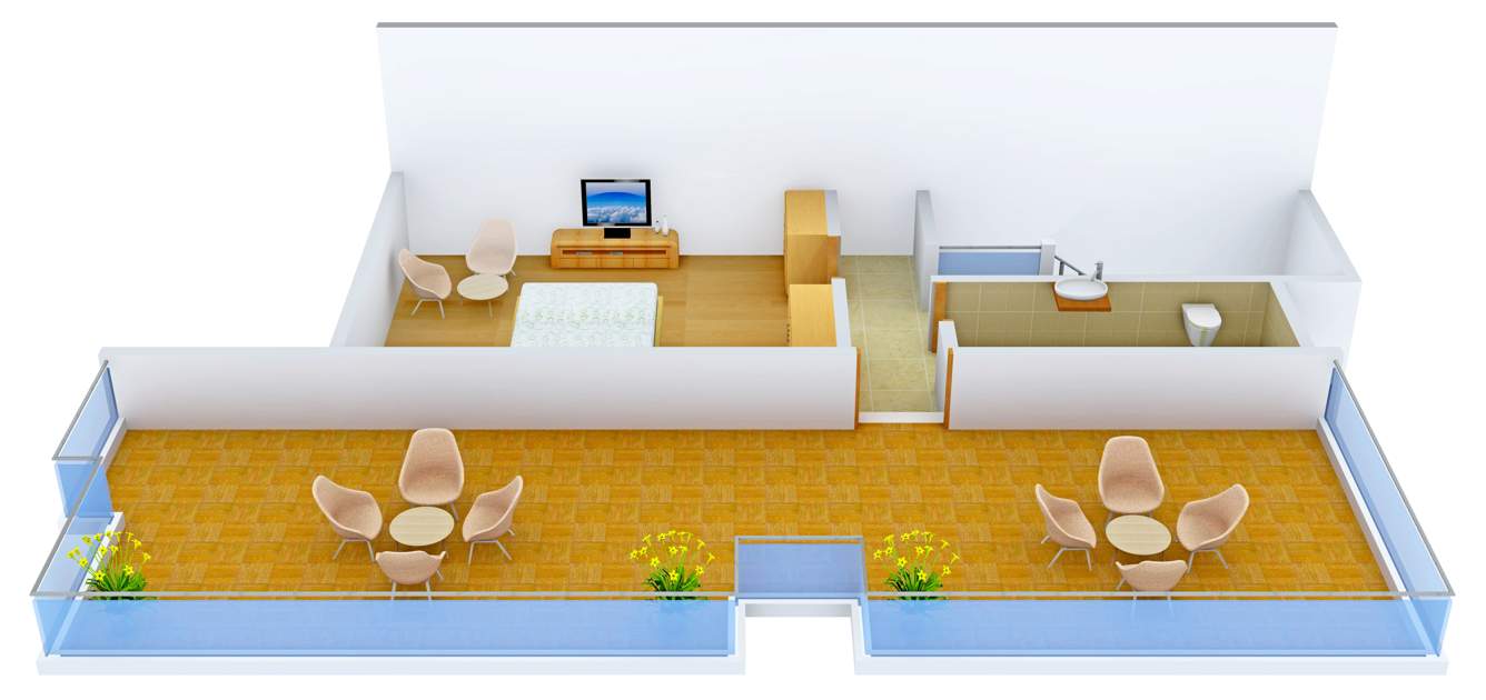 Lake Lake Pearl Spring (4BHK+4T (2,100 sq ft) 2100 sq ft)