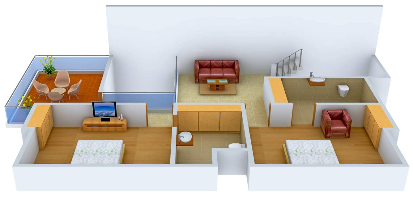 Lake Lake Pearl Spring (4BHK+4T (2,100 sq ft) 2100 sq ft)