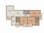 Chandak Imperial Court (3BHK+2T (1,653 sq ft) 1653 sq ft)