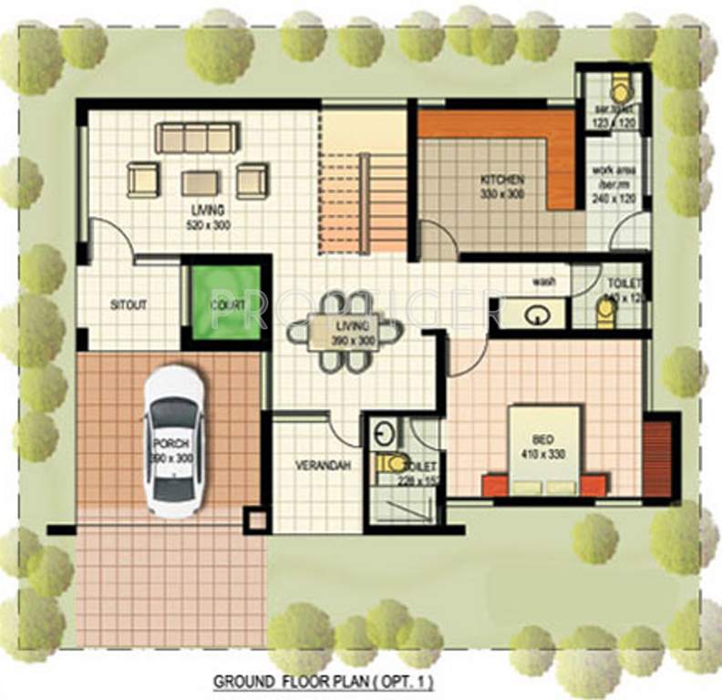 Flair Waterface (4BHK+5T (2,250 sq ft) 2250 sq ft)