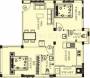 Floor Plan (2BHK+2T (848 sq ft) 848 sq ft) Mangal Home Shri Kamakshi Floor Plan (2BHK+2T (848 sq ft) 848 sq ft)