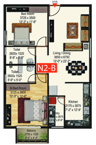 somu pristine Floor Plan Floor Plan