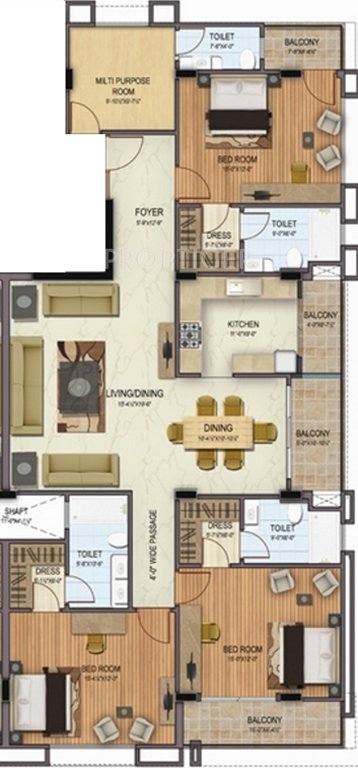  Stylome (3BHK+4T (3,000 sq ft) 3000 sq ft)