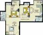 Floor Plan (2BHK+2T (910 sq ft) 910 sq ft) Afraz Residency Floor Plan (2BHK+2T (910 sq ft) 910 sq ft)