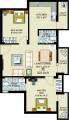 Floor Plan (2BHK+2T (823 sq ft) 823 sq ft) Afraz Residency Floor Plan (2BHK+2T (823 sq ft) 823 sq ft)