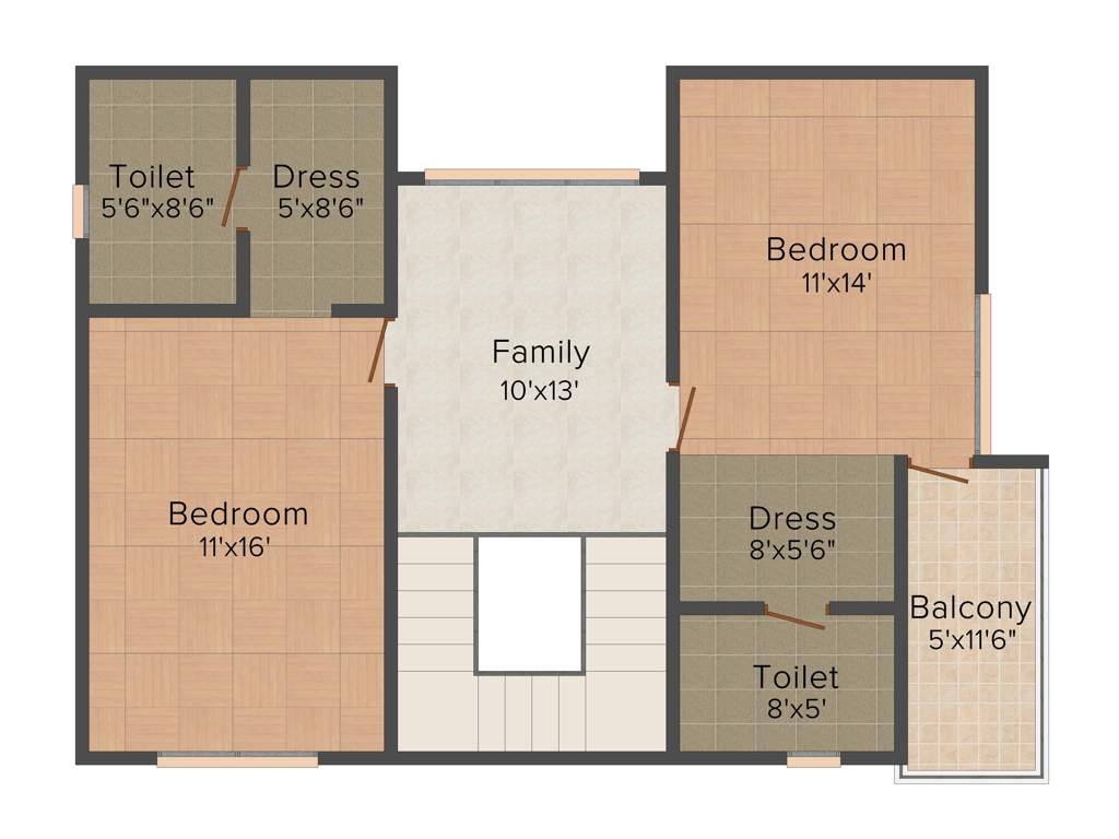 Celebrity Natures Habitat (3BHK+3T (1,908 sq ft) + Pooja Room 1908 sq ft)