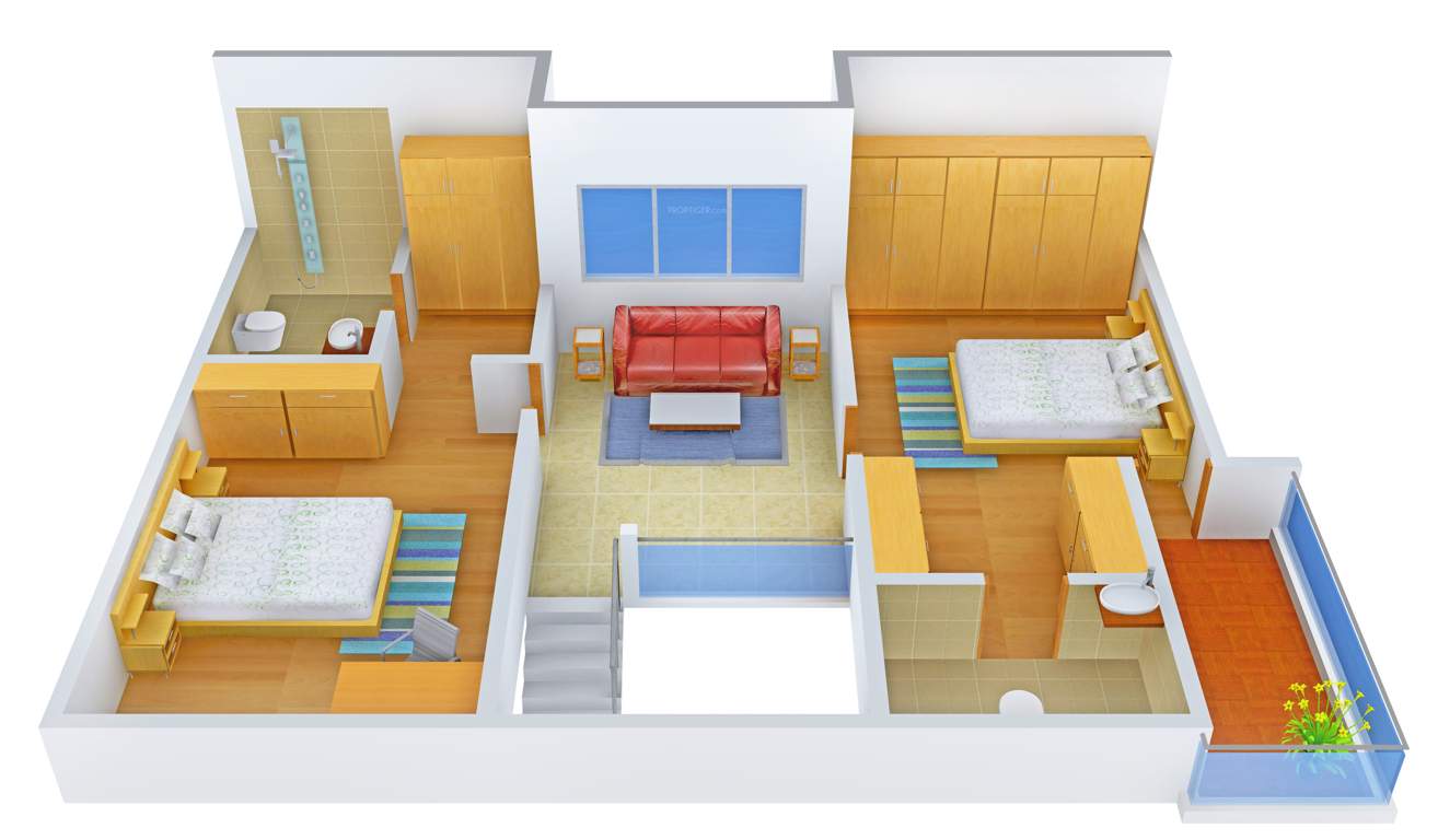 Celebrity Natures Habitat (3BHK+3T (1,908 sq ft) + Pooja Room 1908 sq ft)