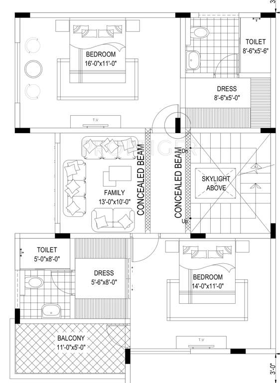 Celebrity Natures Habitat (3BHK+3T (1,881 sq ft) + Pooja Room 1881 sq ft)