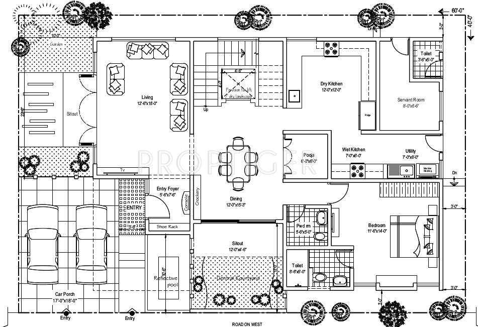Celebrity Natures Habitat (4BHK+4T (3,307 sq ft) + Pooja Room 3307 sq ft)