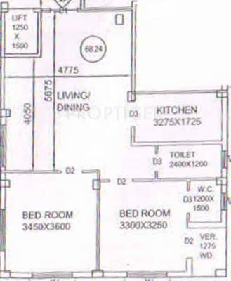Dasgupta Complex (2BHK+1T (998 sq ft) 998 sq ft) Dasgupta Complex (2BHK+1T (998 sq ft) 998 sq ft)