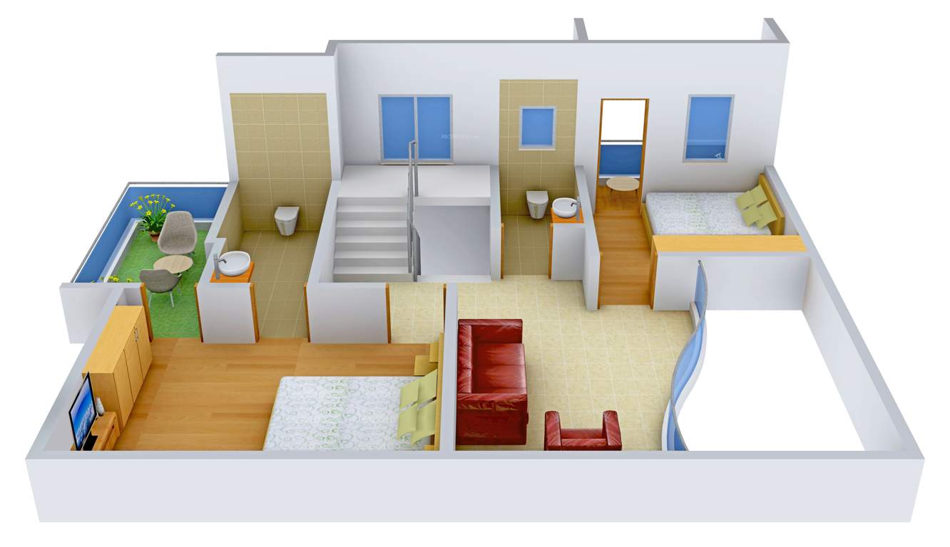 Jeyam Sindhu Park 4BHK+4T (2,116 sq ft)