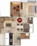 Legacy Legacy Twin Arcs (1BHK+2T (637 sq ft) 637 sq ft)