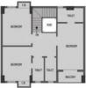  identity Floor Plan Upper Level Duplex Plan