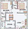 GP Cherry Blossom (2BHK+2T (658 sq ft) 658 sq ft)
