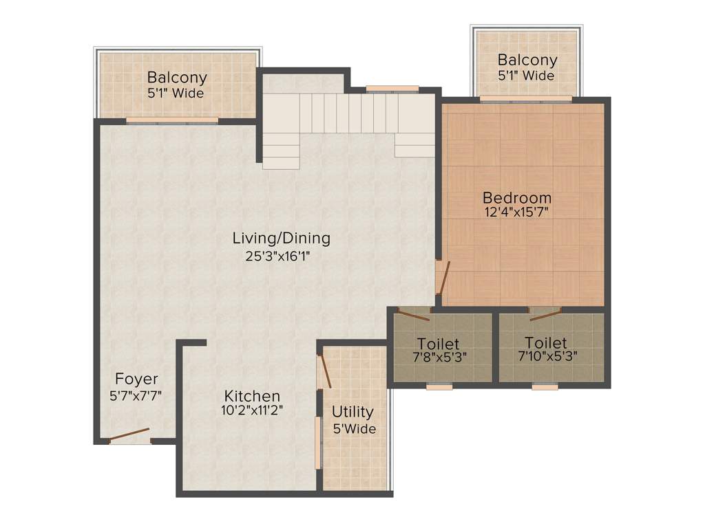 Soul Arista (3BHK+3T (2,473 sq ft) 2473 sq ft)