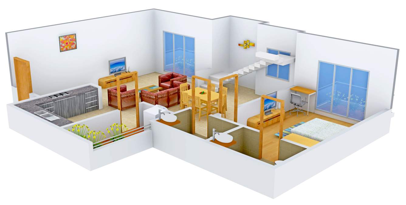 Soul Arista (3BHK+3T (2,473 sq ft) 2473 sq ft)