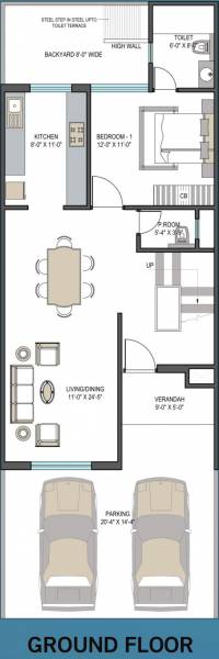 Aarcity Star Villas (4BHK+5T (2,250 sq ft)   Servant Room 2250 sq ft)