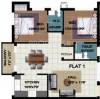 Silpi Sukriti (2BHK+2T (880 sq ft) 880 sq ft)