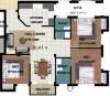 Silpi Sukriti (3BHK+2T (1,255 sq ft) 1255 sq ft)