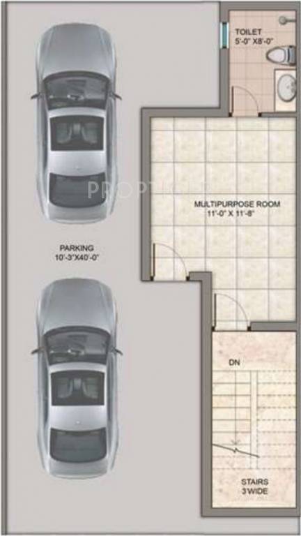 The Hemisphere Golf Villas (3BHK+5T (1,974 sq ft) + Pooja Room 1974 sq ft)
