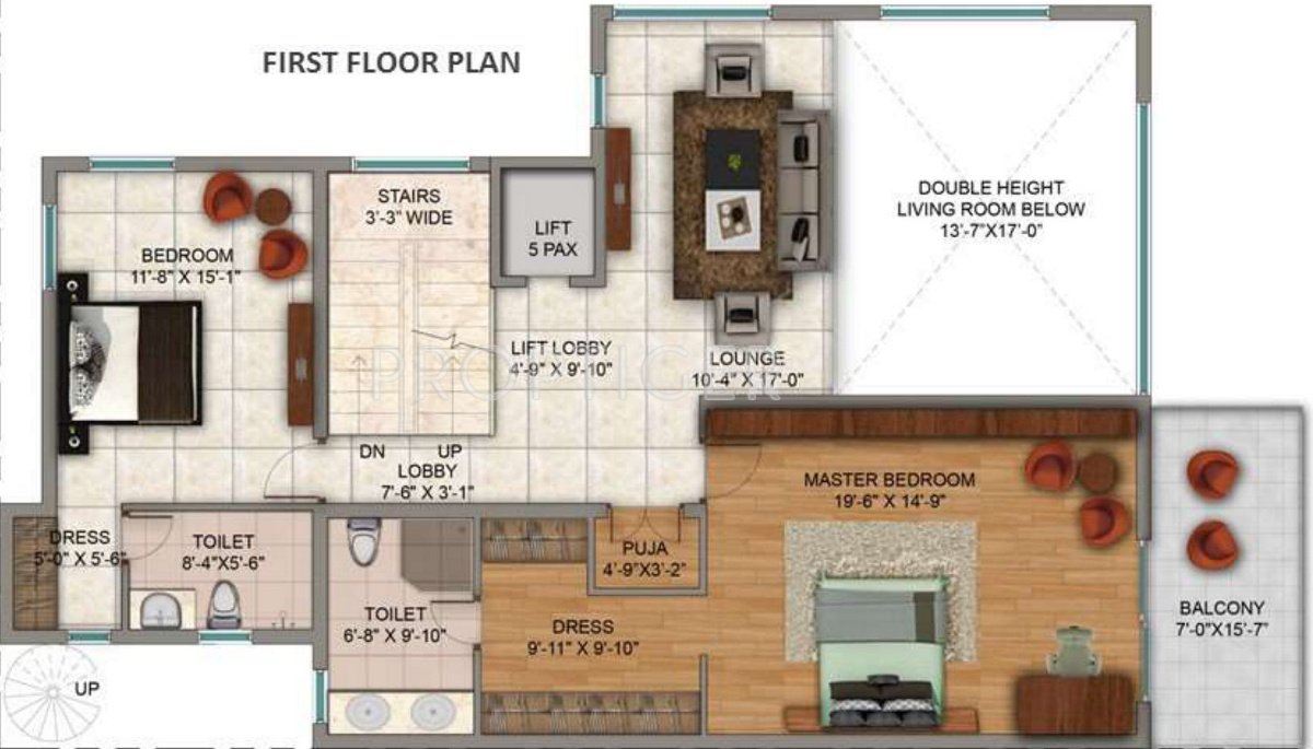 The Hemisphere Golf Villas (5BHK+8T (5,092 sq ft) + Pooja Room 5092 sq ft)
