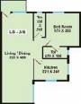 Floor Plan (1BHK+2T (783 sq ft) 783 sq ft) Vaastu Estate Developers Hermitage Floor Plan (1BHK+2T (783 sq ft) 783 sq ft)