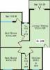Vaastu Estate Developers Hermitage Floor Plan (2BHK+2T (996 sq ft) 996 sq ft)
