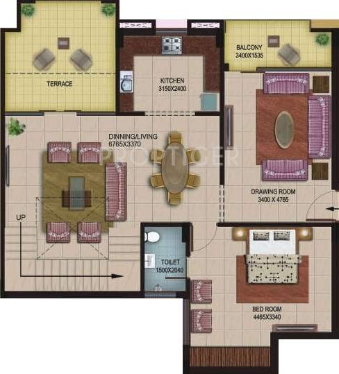 Amazing V3 Residency (3BHK+3T (2,421 sq ft) 2421 sq ft)