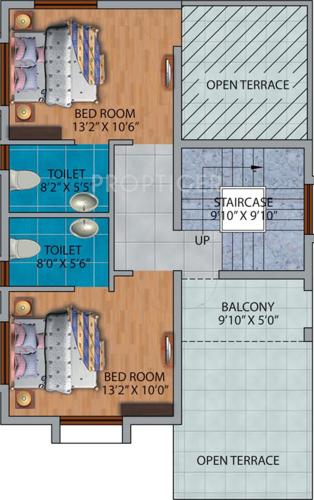 Fortune Om Awaas (3BHK+3T (1,547 sq ft) 1547 sq ft)