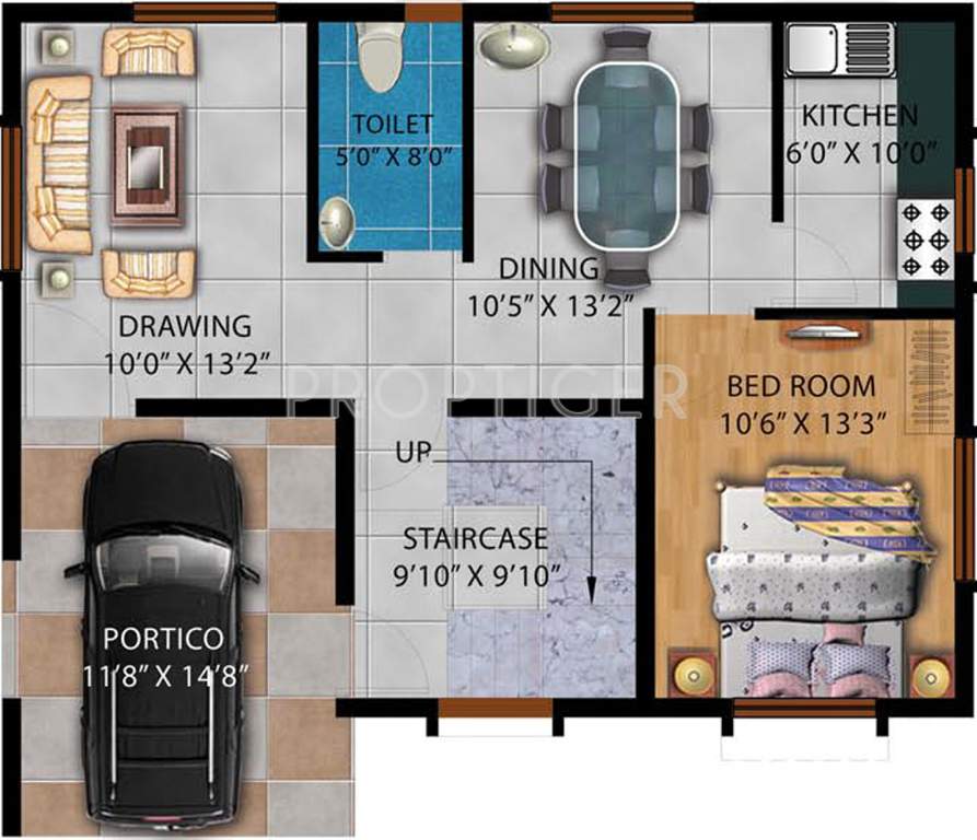 Fortune Om Awaas (3BHK+3T (1,571 sq ft) 1571 sq ft)