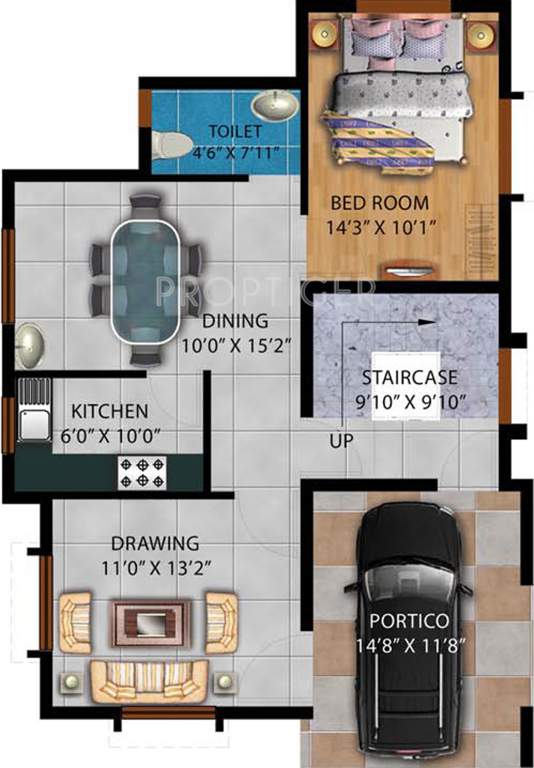 Fortune Om Awaas (3BHK+3T (1,637 sq ft) 1637 sq ft)