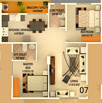  santhrupthi-nest Floor Plan Floor Plan