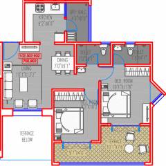 Majestique IRA (2BHK+2T (976 sq ft) 976 sq ft)
