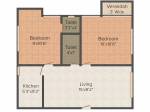 Eastern Tower (2BHK+1T (769 sq ft) 769 sq ft) Eastern Tower (2BHK+1T (769 sq ft) 769 sq ft)