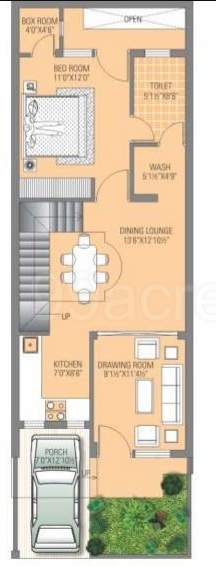  royale naman villas Floor Plan Ground Floor Plan