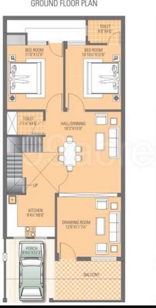  royale naman villas Floor Plan Ground Floor Plan